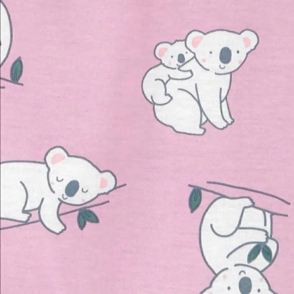 Carter's Little Girls 2-Pack Koala Sleep Gown Set Size 2-3